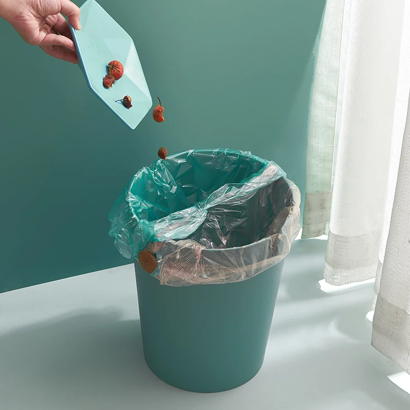 Контейнер для мусора офисного стола пластиковый милый многослойный контейнер