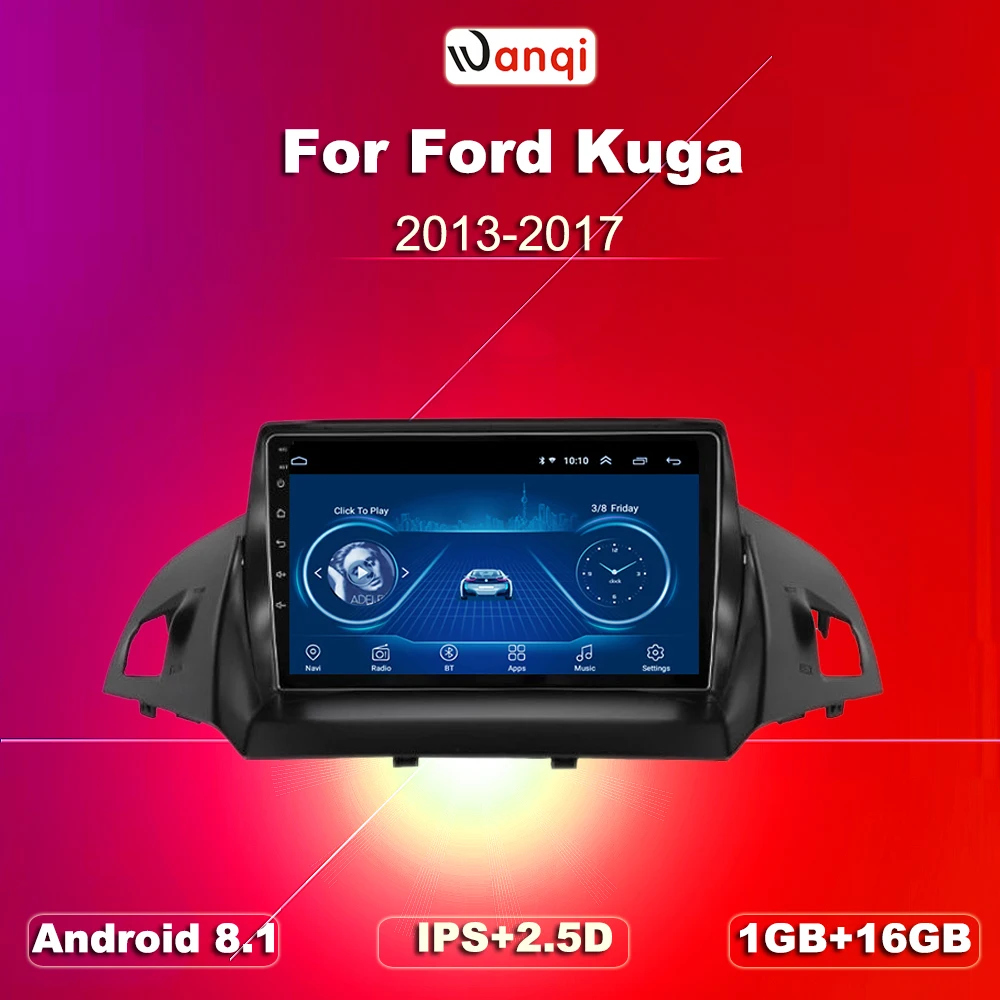 Автомобильная Мультимедийная система с 9 дюймовым сенсорным экраном Android 8 1 для