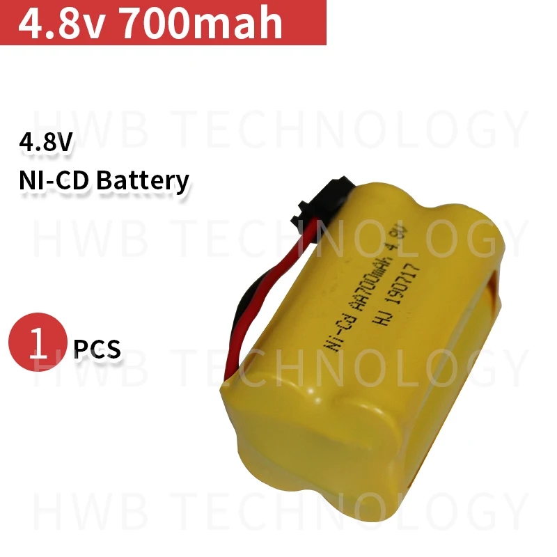 4,8 v 700mah перезаряжаемый ni-cd aa 4,8 v bateria 4,8 v nicd ni cd аккумулятор 4,8 v 800mah для радиоуправляемой лодки модель автомобиля игрушка