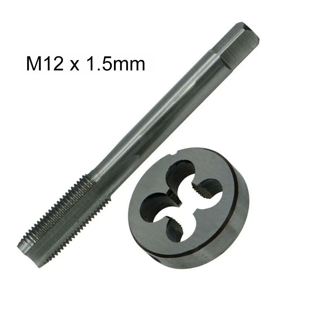

M12 X 1.5mm Tap & M12 X 1.5mm Die Metric Thread Right Hand HSS High Speed Steel