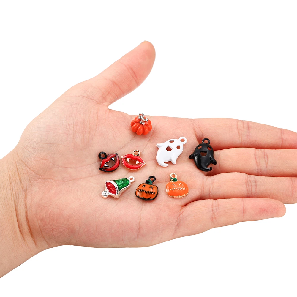 Модные бусины 20 шт./лот браслет подвеска серьги Хэллоуин сплав ручной работы для