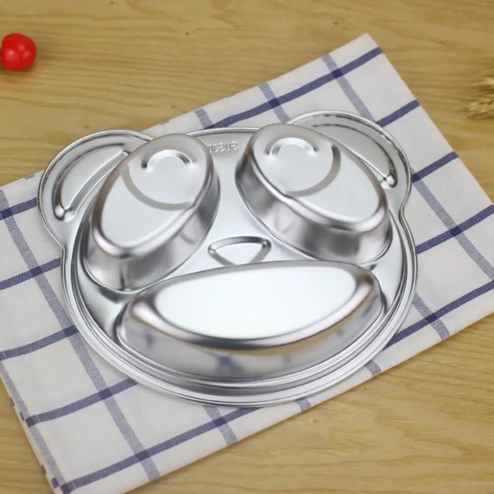 Панда мультфильм 304 Ланч-бокс из нержавеющей стали нетоксичный пищевой контейнер