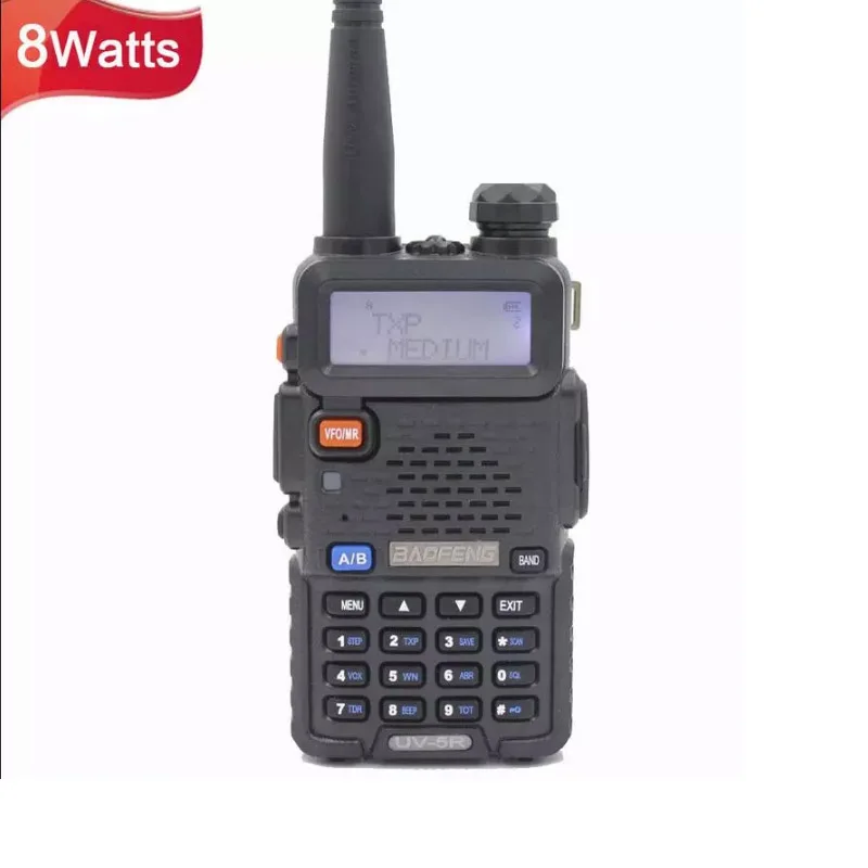 Портативная рация Baofeng UV5R УКВ УВЧ 10 км Вт 1800 мА*ч 128 каналов IP67 4 шт. | Мобильные