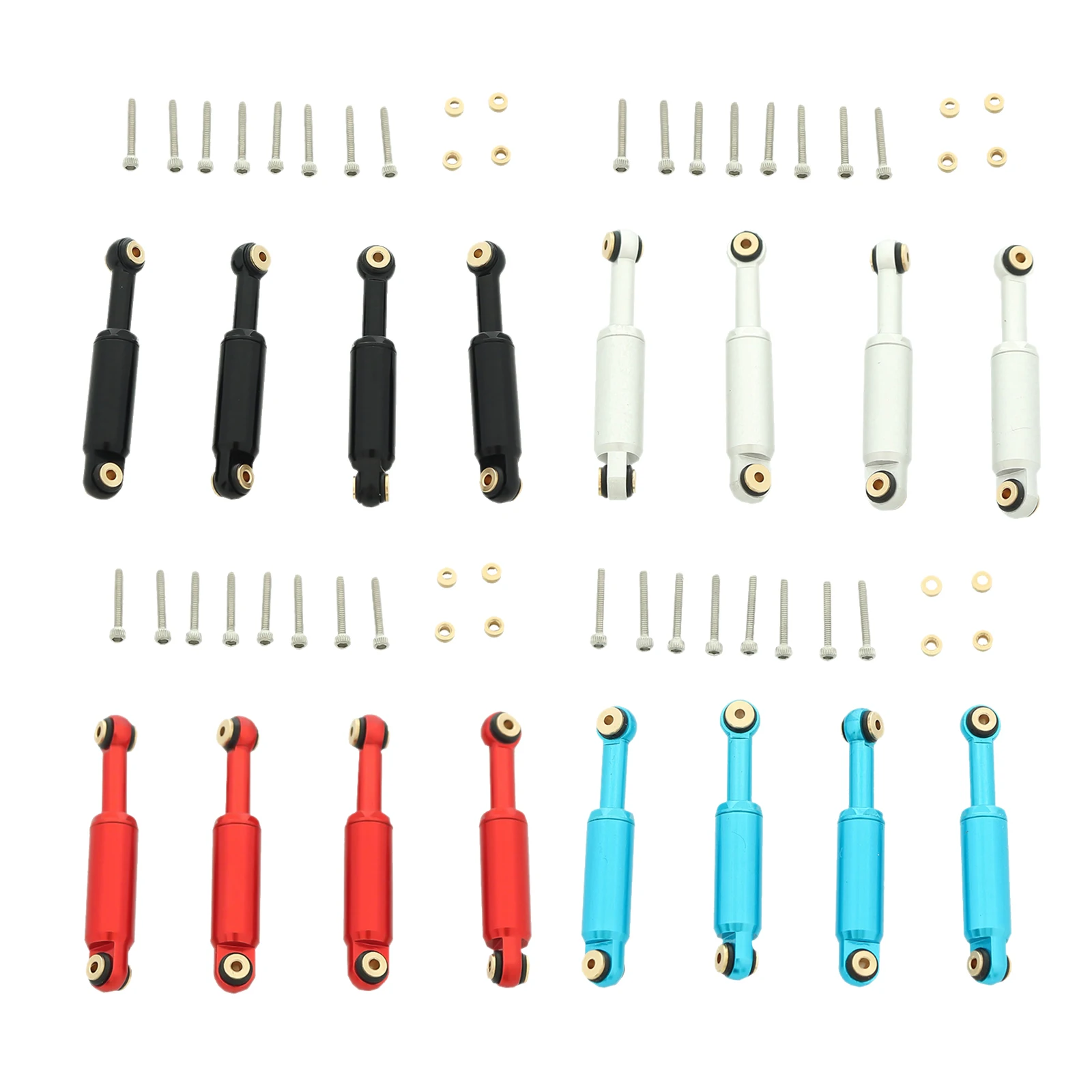 

Улучшенный амортизатор 65 мм для Axial SCX24 90081 RC, запчасти для грузовиков и подъемников