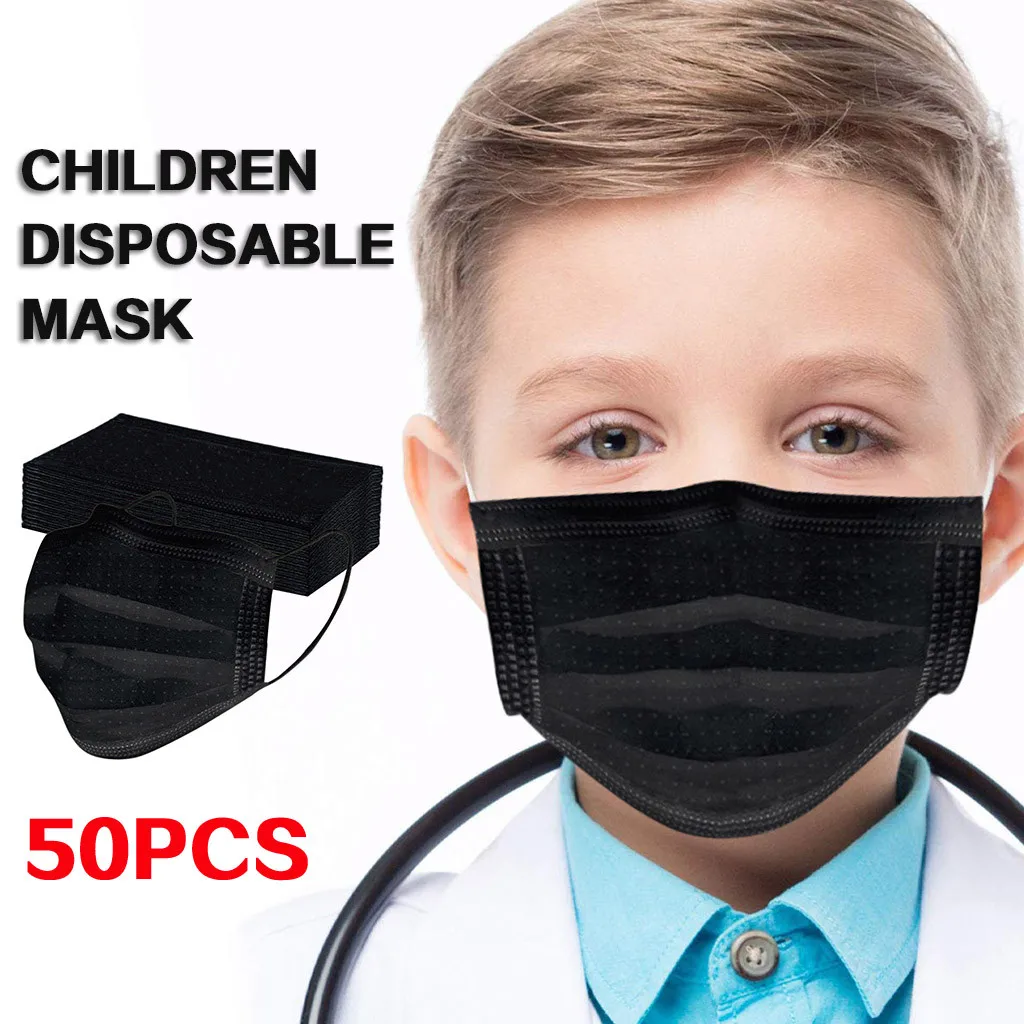 50 шт. одноразовые маски для лица мальчиков и девочек | Тематическая одежда