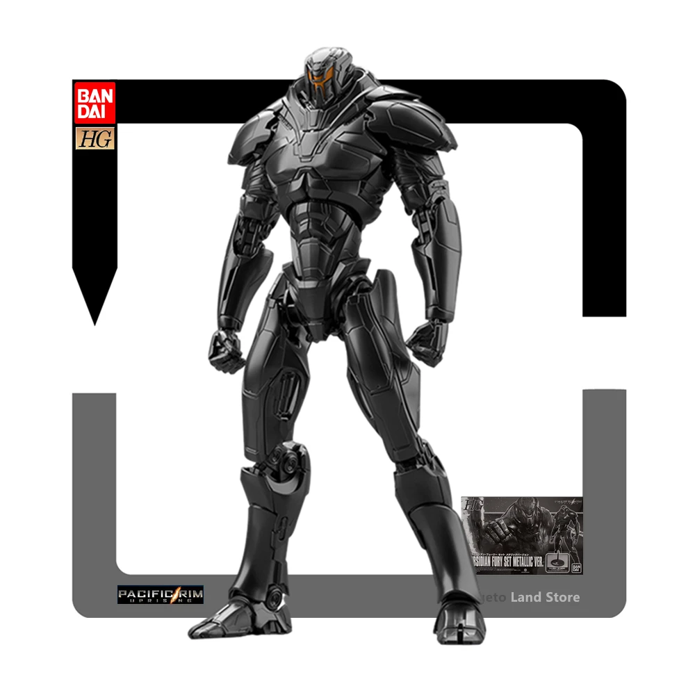 

BANDAI HG Pacific Rim 2 Toy Assembled Model Toy Boxed Obsidian Fury Decoration Figure Gift for Children