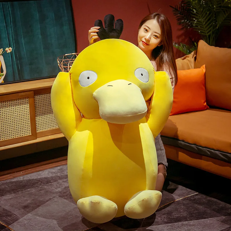 Большой размер Psyduck Pikachued плюшевая анимэ кукла большой утка Мягкая детские