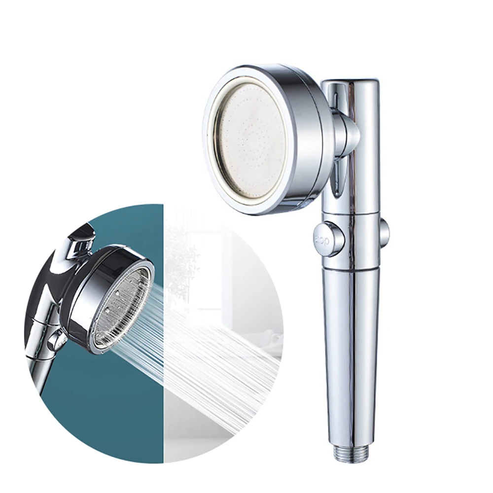 

Detachable Shower Head Ionic Handheld High-Pressure Water-Saving Filtration Hand Showerhead Bathroom Accessories High Quality