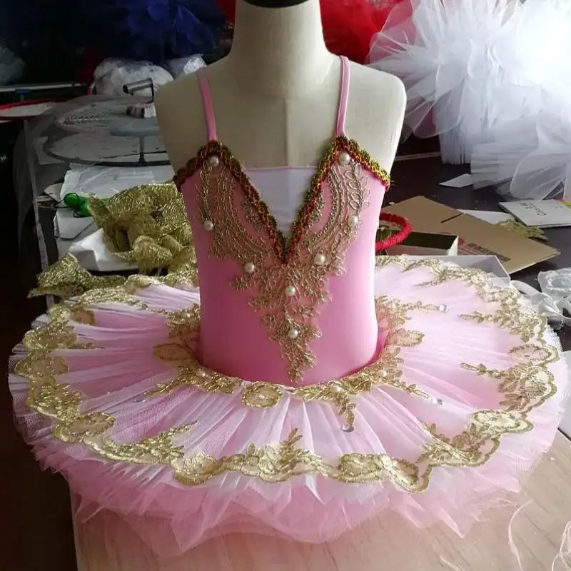 

White Professional Ballerina Ballet Tutu For Children Kidsadults Women Pancake Tutu Dance Costumes Toddler Ballet Dress Girls