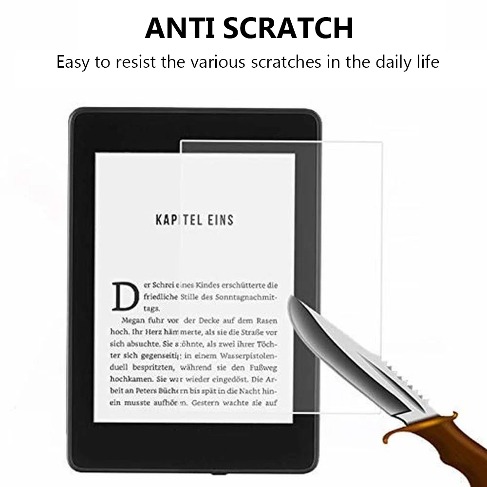 

Anti-Scratch Protective Film For Amazon All-new Kindle 10th Generation 2019 Paperwhite 1/2/3 Tempered Glass 9H Screen Protector