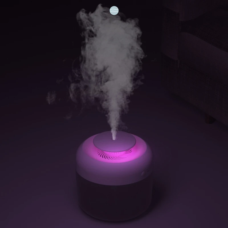 

USB Humidifier Night Light Can Add Aromatherapy Humidifier Portable Home Office Humidifier Spray Water Replenishment