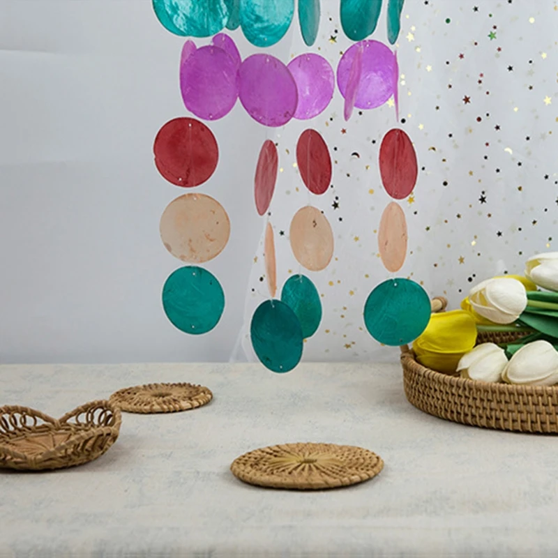 Ручной работы естественные ракушки колокольчиков творческие подарки на день