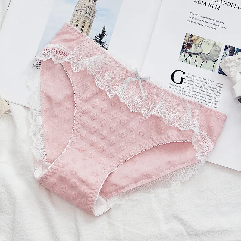 SP &amp CITY японское сказочное кружевное нижнее белье хлопковое для менструации