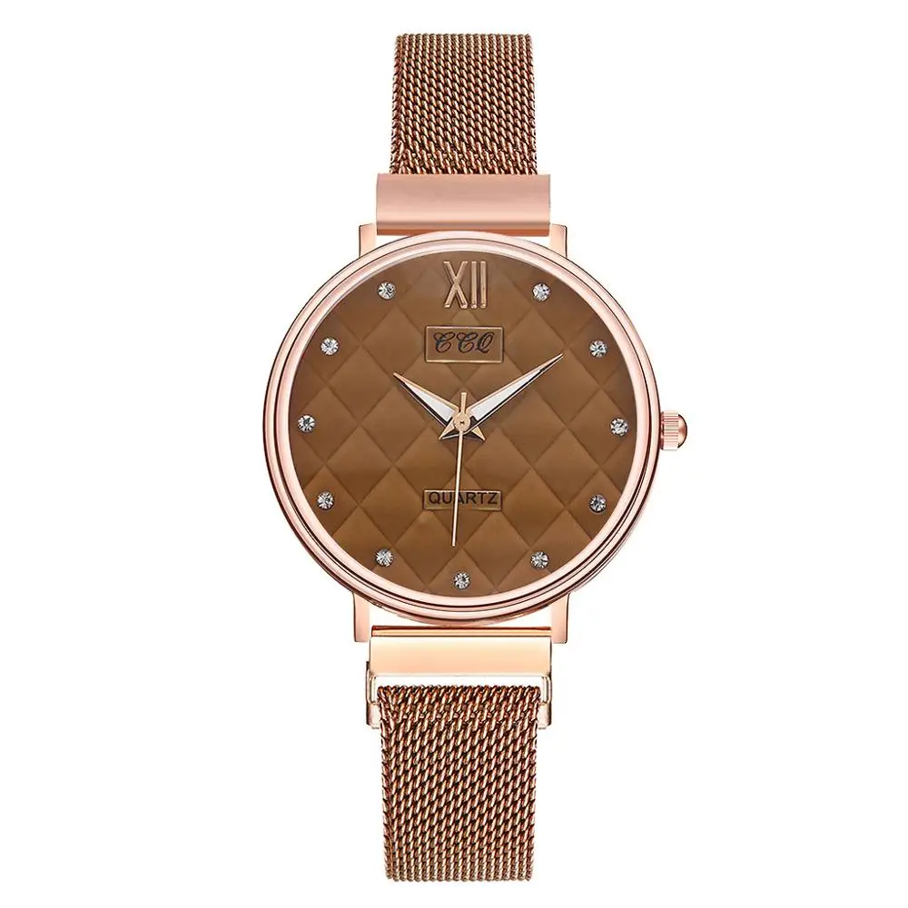 Роскошные Кварцевые женские часы с силиконовым ремешком наручные браслетом для