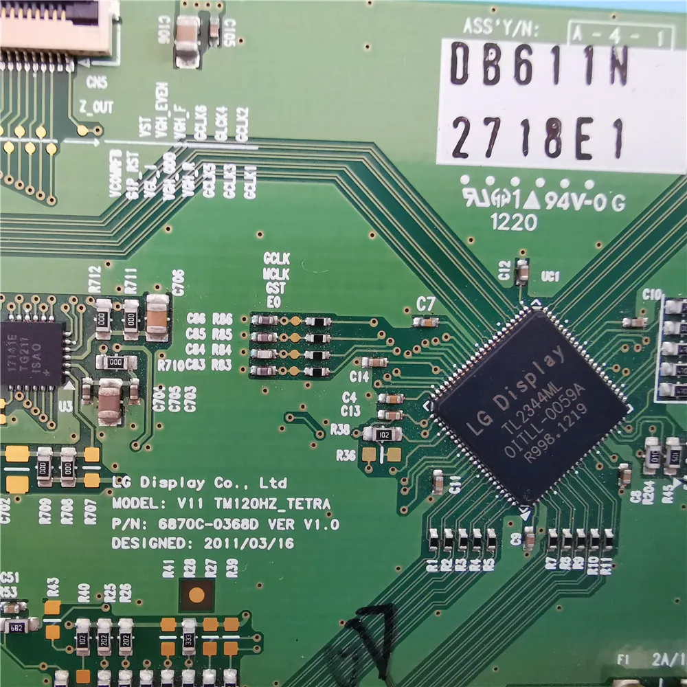 Good quality For T-CON Logic Board 6870C-0368D V11 TM120HZ_TETRA 6871L-2718A/E For SONY TV KDL-42EX410 KDL-42EX455 KLV-42HX650