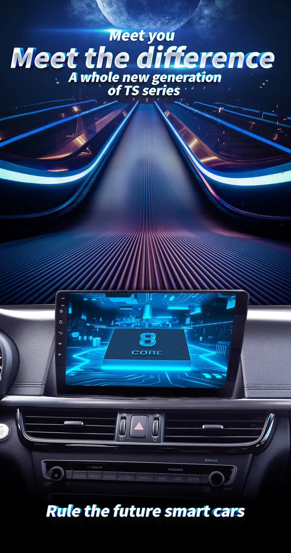 4G LTE Android 9,0 Автомобильный gps Мультимедиа Видео Радио плеер в тире для Kia K5- лет Навигация стерео