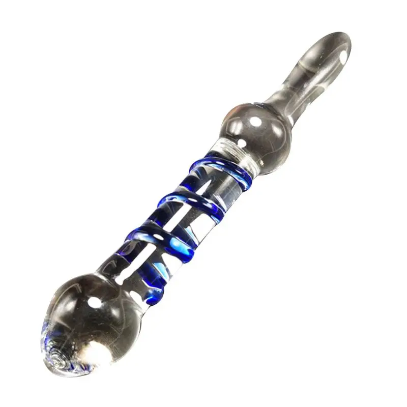Женский стеклянный фаллоимитатор Хрустальный Стеклянные секс-игрушки для
