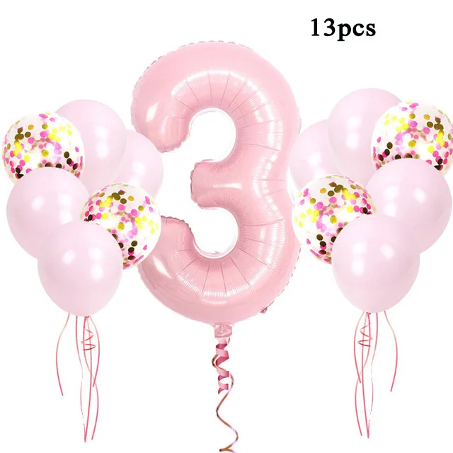 ZG PK set(3) Большой белый шар в виде лебедя с днем рождения, украшения для взрослых, свадьбы, розовые воздушные шары в виде любви - Цвет: ZG PK set(3)