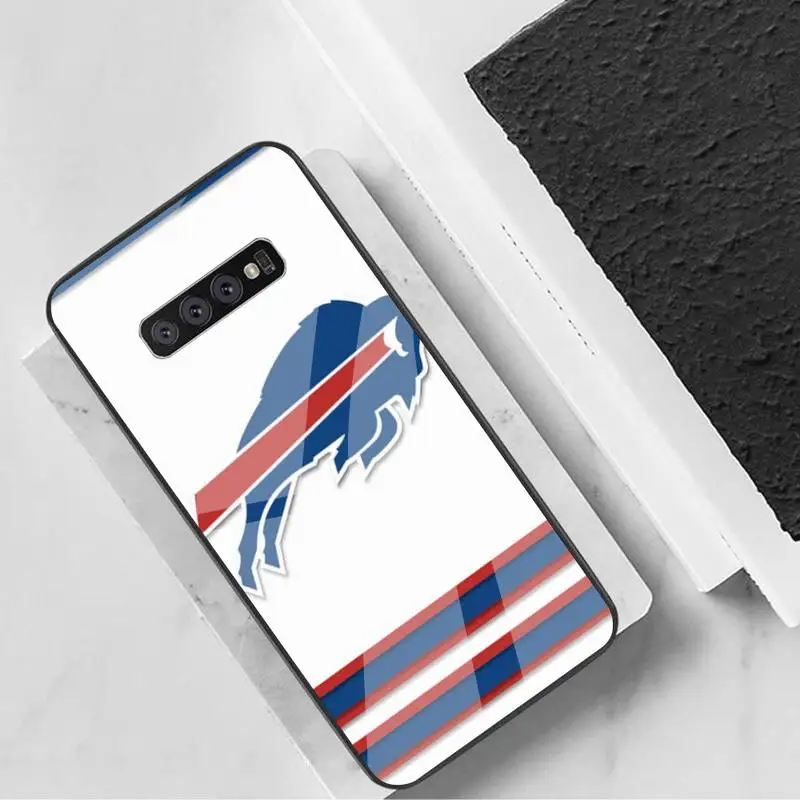 

Buffalo Bills Phone Case Tempered Glass For Samsung S6 7 8 9 10 20 Plus Ultra Note8 9 10 10pro