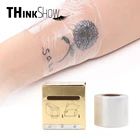 Одноразовая пластиковая пленка для татуировки бровей, Премиум Защитная пленка, товары для макияжа, оберточная лента для татуировок и микроблейдинга