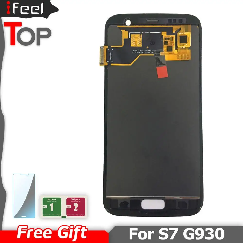 ЖК дисплей с сенсорным экраном и дигитайзером в сборе для SAMSUNG Galaxy S7 G930A G930F|Экраны