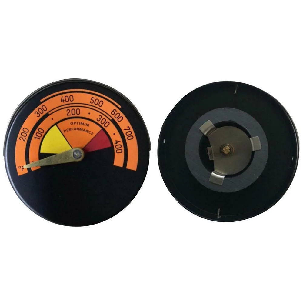 

0-400 degree Celsius Stove Thermometer For Log Wood Burner Fireplace 63x9mm