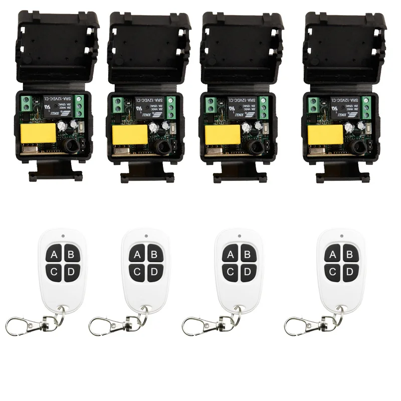 Беспроводной пульт дистанционного управления Переключатель 315 433 МГц 220 В