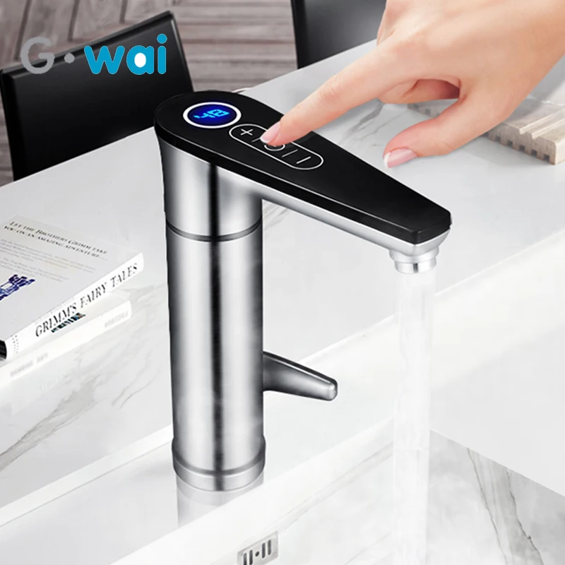 220 В Мгновенный водонагреватель без резервуара для воды бойлер горячей кран и