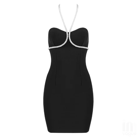Женское облегающее вечернее платье миди, черное винтажное платье в стиле Харадзюку, одежда для вечеривечерние, лето-осень 2021
