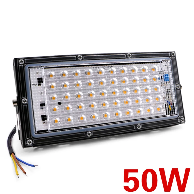 50W EnwYe 220V 240V светодиодный литой светильник Светодиодный точечный светильник, 40 Вт, 50 Вт, ручная сборка IP65 мощность водонепроницаемый ландшафтный светильник ing светодиодный уличный фонарь - Испускаемый цвет: 50W
