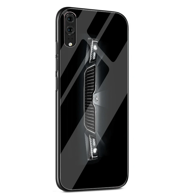 G7 Стеклянный чехол для телефона huawei P30 P10 P20 7A Y6 Y9 P Smart mate 20 Honor 9 10 8X Lite Pro Чехол Skoda с логотипом автомобиля - Цвет: G7