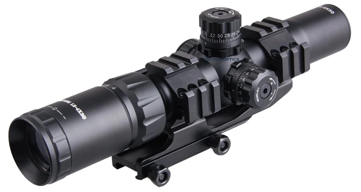 Vector Optics Mustang 1 5-4x30 прицел для стрельбы шеврон баллистическая сетка BDC винтовки