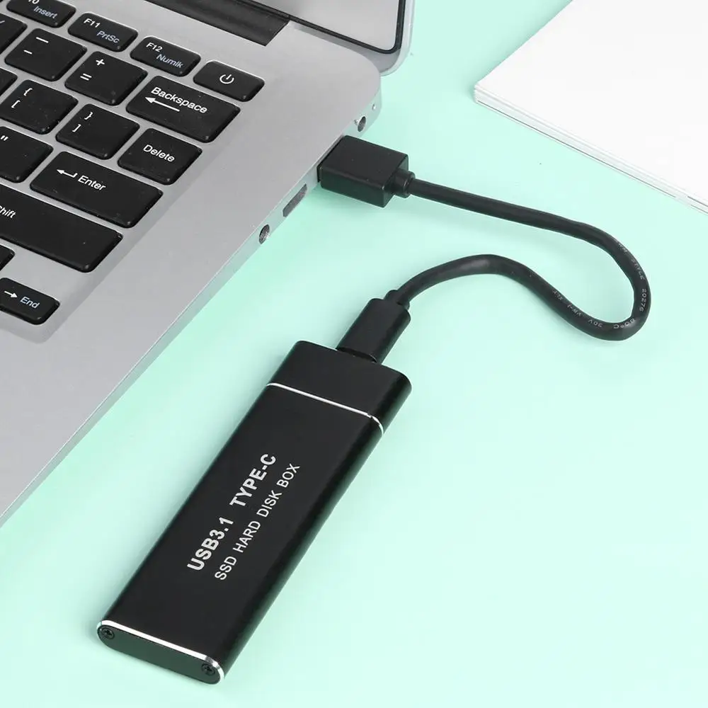 Переходник NVME/NGFF для внешнего жесткого диска M.2 на USB C Type 10 Гбит/с|Корпус диска| |