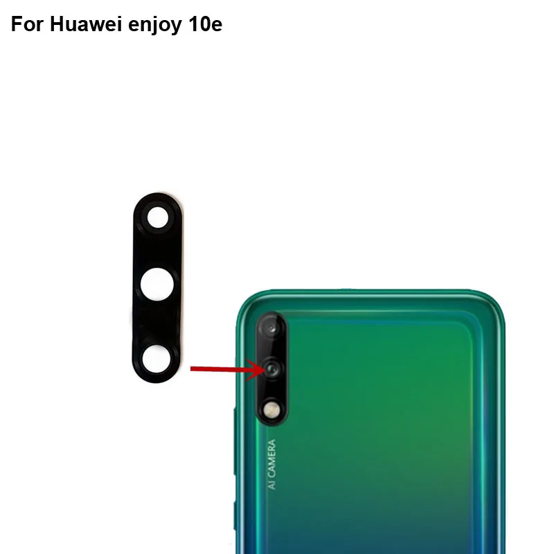 

High quality For Huawei Enjoy 10E AQM-AL00 Back Rear Camera Glass Lens test good For Huawei Enjoy 10 E Replacement Enjoy10e