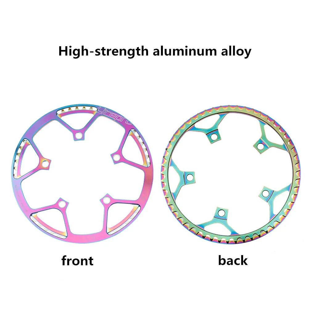Litepro BMX велосипед Интегрированный передняя Звездочка Сверхлегкий BCD 130 мм 45/47/53/56/58T