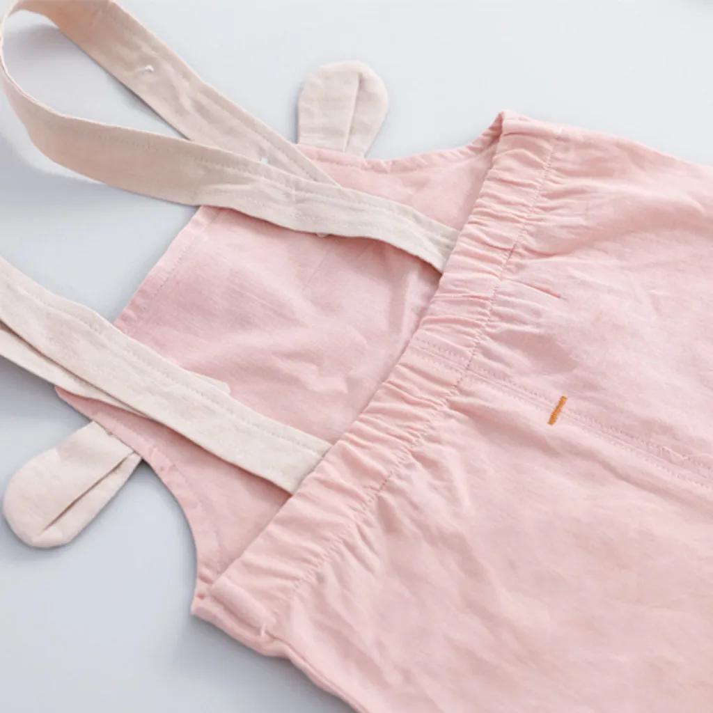 

baby girl summer clothes 2020 Stripe Tops Tee Bear Cat Cartoon Print Overall Pants Outfits set baby summer baby boy clothes t5