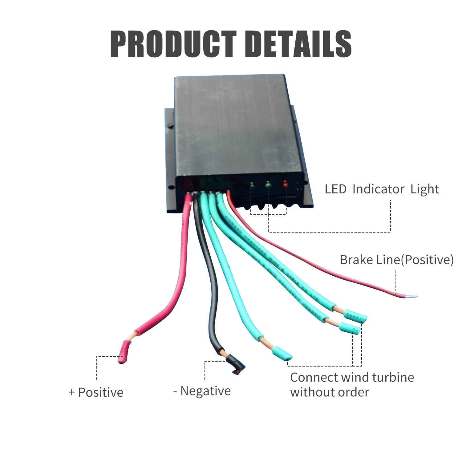 Новинка 600 Вт 12 В/24 В водонепроницаемый ветрогенератор турбины контроллер заряда