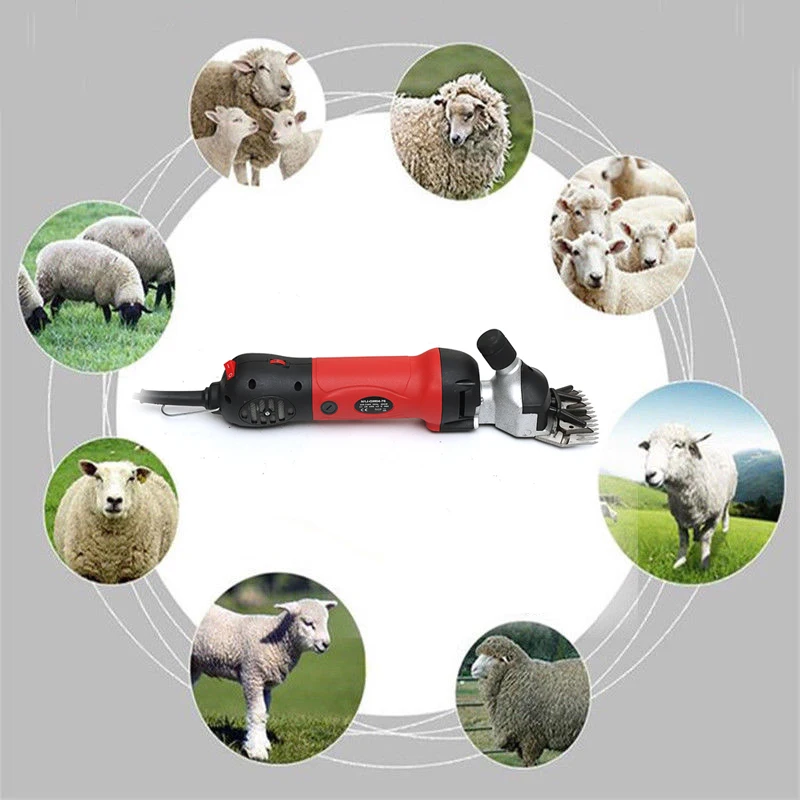 

1200W 110V 6 Gears Speed Electric Sheep Goat Shearing Machine Trimmer Tool Wool Scissor Cut Machine With Box