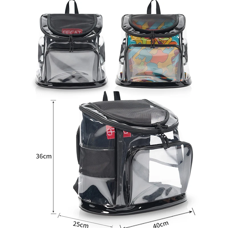 Clear Front Back Carrier For Dog Small Medium Animal Less 7kg Portable Pet Backpack Outdoor Transportation Bag Cat Comfort | Дом и сад