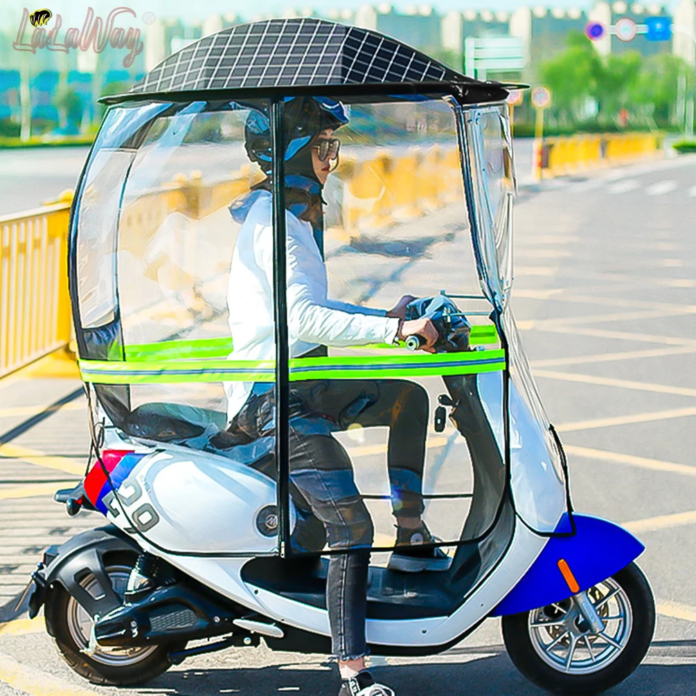Motorcycle Awning Canopy 2021 Umbrella Scooter Electric Bicycle Anti-Windshield Rain Rearview Mirror | Автомобили и мотоциклы