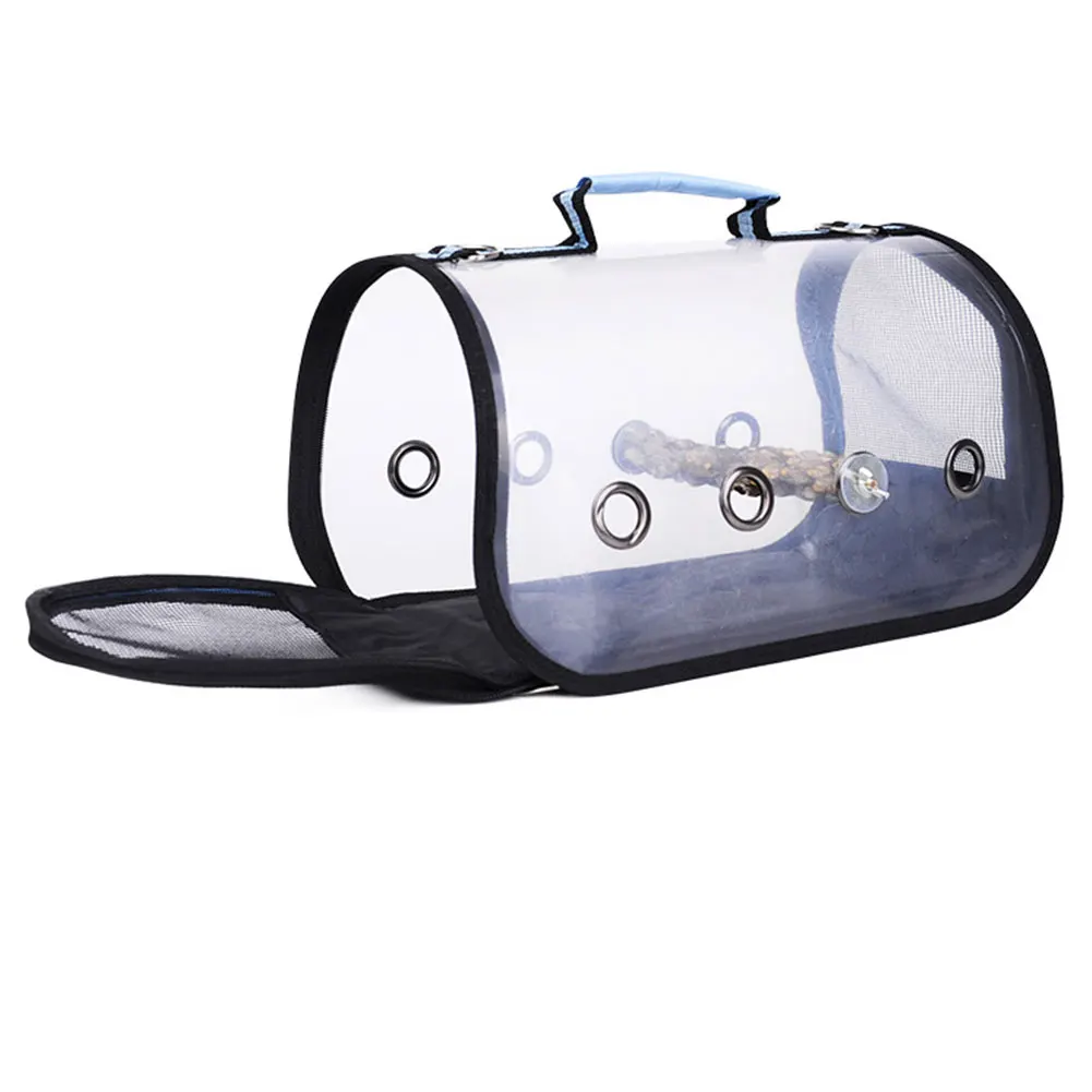 

Portable Travel Outdoor Camping Double Zipper Multifunction Bird Carrier Easy Install Pet Supplies Lightweight Parrot Cage