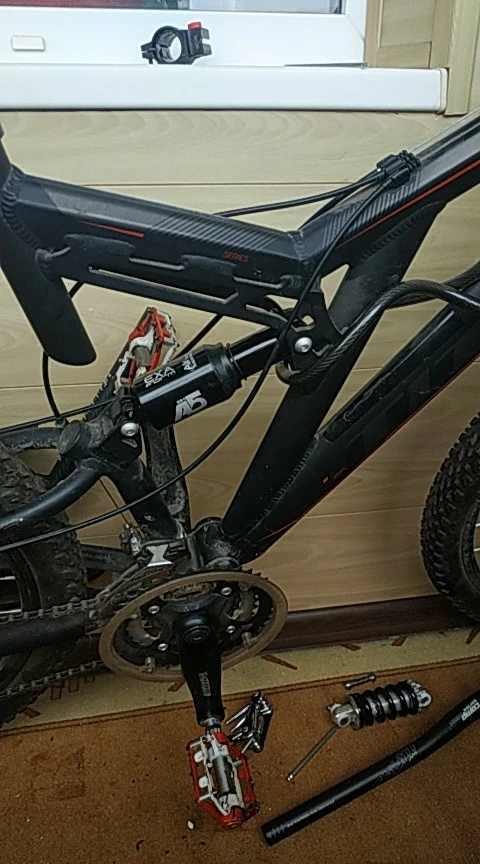DNM KS A5 MTB горный велосипед задний амортизатор с двумя воздушными камерами Задний амортизатор Подвеска для подвески рама электрического велосипеда