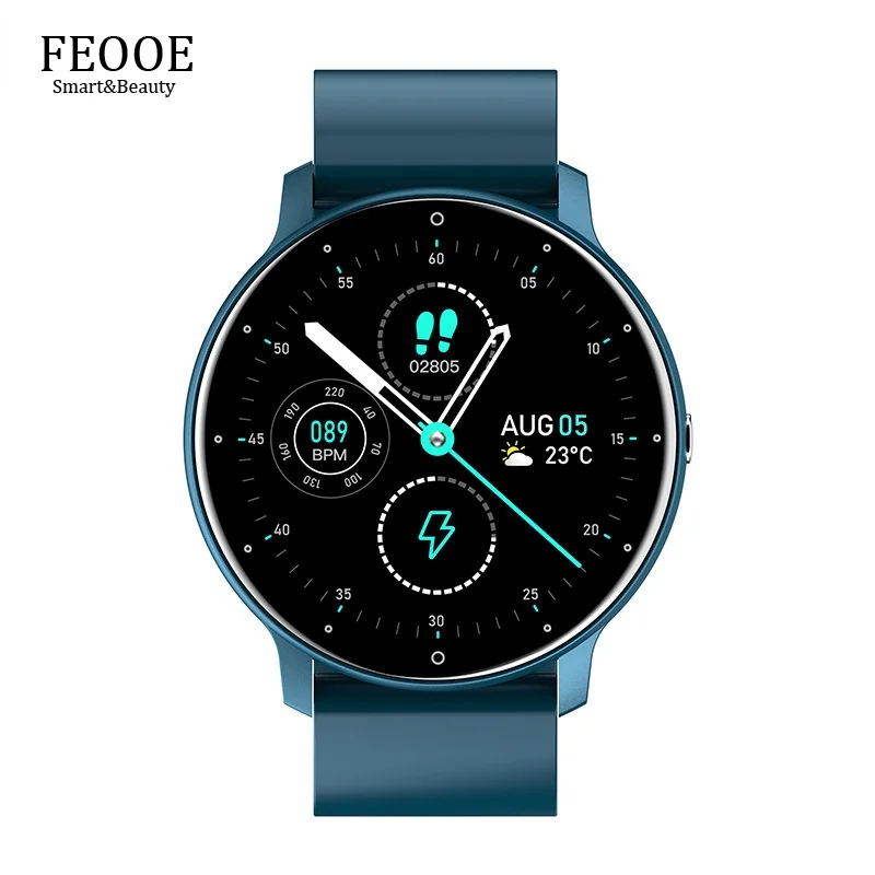 

FEOOE 2022 Women Beautiful Popular Smart Watch Heart Rate Meter Step Bluetooth Smart Bracelet Sports Watch GT