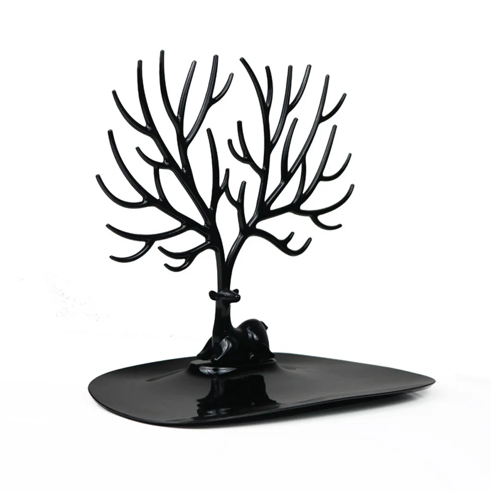 Подставка для хранения ювелирных изделий в виде оленя сережек кольца ювелирные