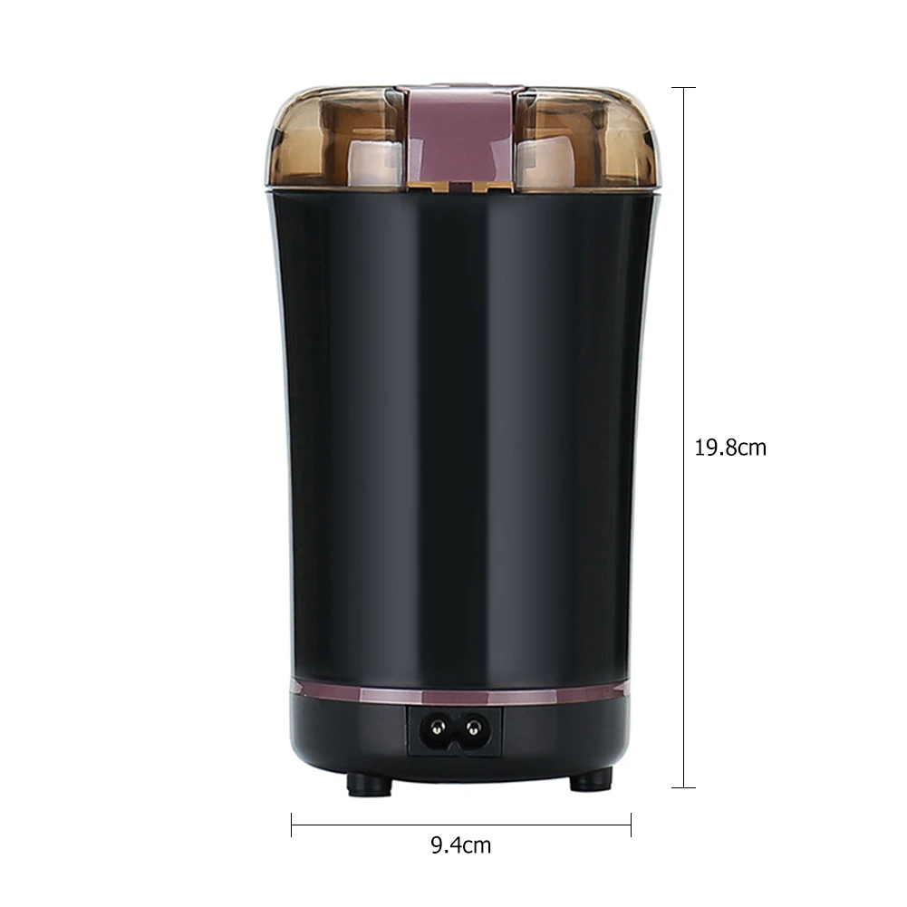 

150W Electric Coffee Mill Grinder Mini Spice Nuts Seeds Pepper Coffee Bean Grinding Machine Household Kitchen Gadgets
