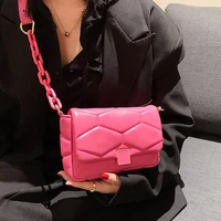 2022 lattice flap crossbody bag fashion new high quality pu leather womens designer handbag small shoulder messenger bag purses