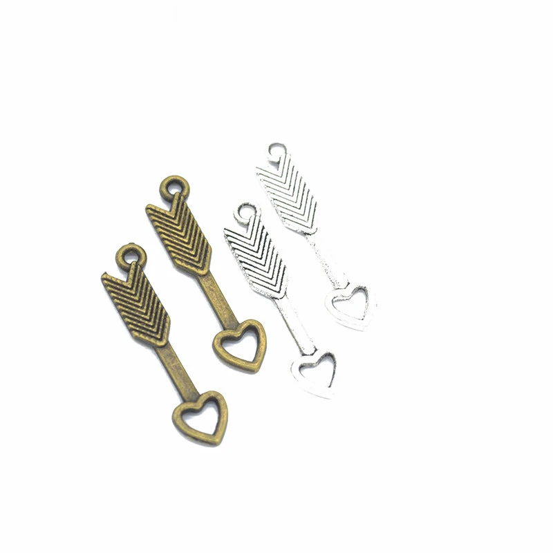 120 шт. подвески со стрелками сделай сам ювелирные изделия кулон подходящие