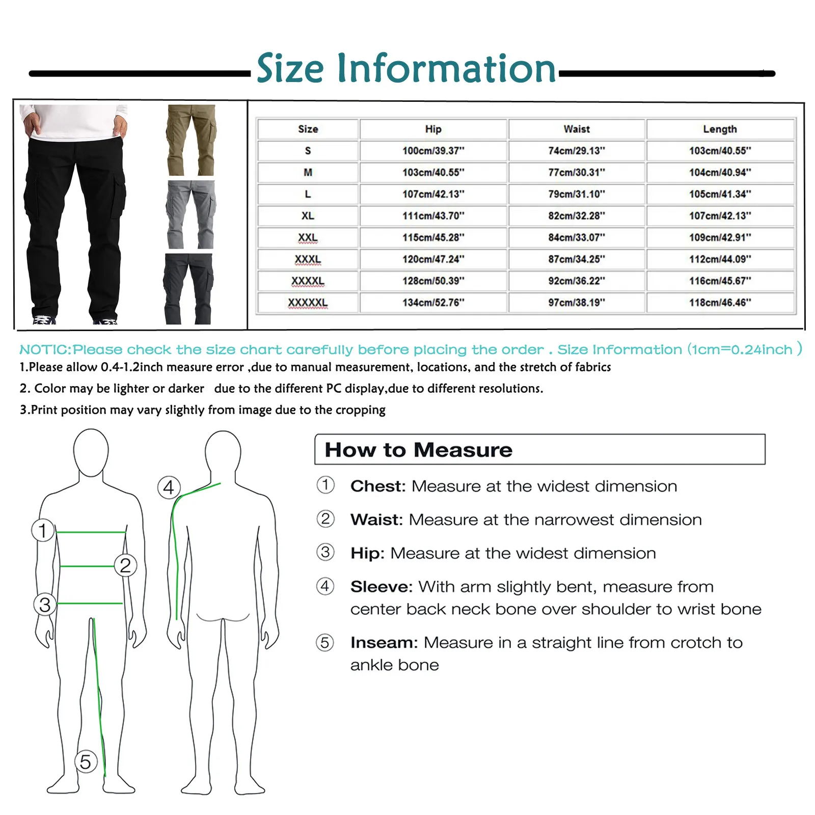

New Mens Tactical Pants Multiple Pocket Elasticity Military Urban Commuter Tacitcal Trousers Men Slim Fat Cargo Pant#f4