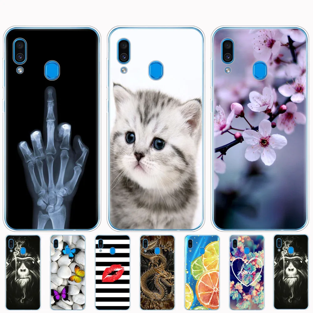 Чехол для Samsung Galaxy A20 чехол A20E силиконовая задняя крышка A 20 2019 A205F A202F мягкий бампер