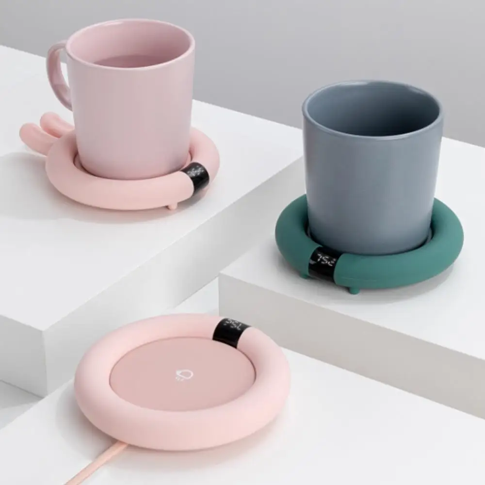 hot home usb heating coasters waterproof warmer gadget tea coffee milk office heating coaster kitchen fast heater warmer tools free global shipping